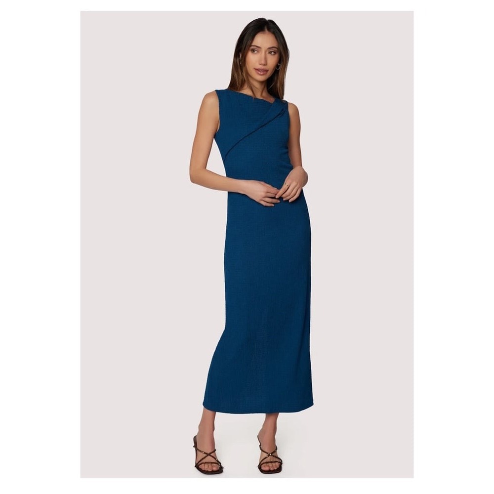 LOST + WANDER Edens Serenade Slate Maxi Dress NWT size Large
